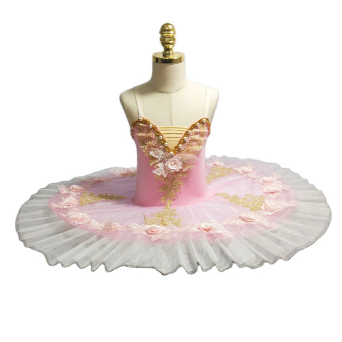 #TT00 Pink Ballet Budget Debut Tutu -Flower- Fairy -Sleeping Beauty