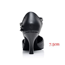 #B660 Microfiber Synthetic Leather Closed Toe Ballroom -Salsa -Tango -Latin Dance Shoes Heels 6cm/7.5cm