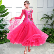 #B262 Ballroom Dress- Tango-Viennese Waltz- Foxtrot-Quickstep