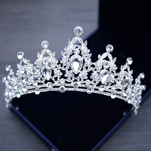 #1178 Crystal Crown Design Tiara