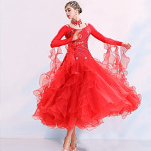 #M4444 Competition Ballroom Dress- Waltz -Foxtrot