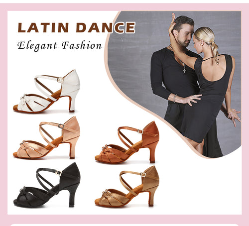 #BA22 Ladies Latin- Ballroom-Tango- Salsa Dance Shoes - Soft Sole