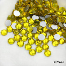 #SS20 Glass Rhinestone 1440pcs per pack- SS20 GLUE ON Flatback M-foiled NON-hotfix Crystal