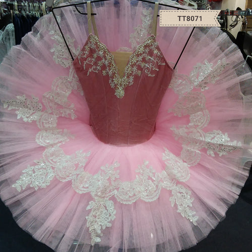 TT8071 Classical Ballet Tutu -Pre-professional Ballet Costume -Swan Lake-Fairy-Giselle