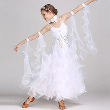 #B100 Girls Ballroom Dress- Children Dance Costumes - Girls Ballroom Dress