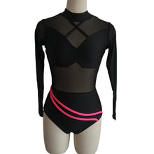 #D007-B Nylon/Lycra Mesh Modern Dance Costume- Dance School -Troupe or Solo Performance