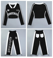 HH889 Hip Hop Girl Children Outfit Suits Dance Jazz -Hiphop -Streetwear