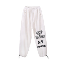 HH146 Kids Hip Hop Outfit -Oversize Shirt -White Cargo Pants For Girls -Boys - Rap Dance Costumes