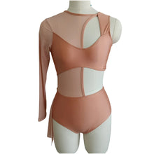 #D004-1 Nylon/Lycra Mesh Lyrical Contempory Costume-Dance school - Troupe or solo Performance