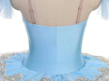 #TT528 New!! Pancake Pre-Professional Ballet Tutu with  Gold Trim For Performance