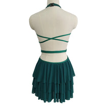 #D027-A Nylon/Lycra Mesh Modern Contempory Costume- Dance SchoolTrouope or Solo Performance