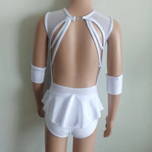 #D0012-A Nylon/Lycra Mesh Modern Contempory Dance costume- Dance School- Troupe or Solo Performance