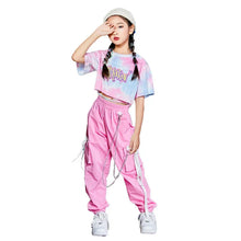 HH015 Girls Hip Hop Costume-Fashion Hip Hop Wear- StreetWear