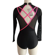 #D007-B Nylon/Lycra Mesh Modern Dance Costume- Dance School -Troupe or Solo Performance