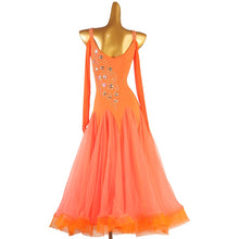 #B012 Beautiful Waltz - Ballroom - Modern Competition Dance Dress