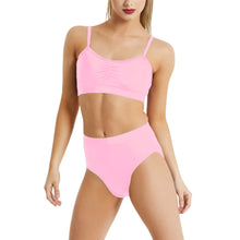 #D3132-G GIRLS 2 Piece Set -Top and Briefs- Perfect for Under Mesh Dress or Shirt for Troupe or Solo Performance