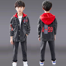 HH338 Boys Hip Hop Jacket+Pants - 2Pcs/Sets -Streetwear- Dance