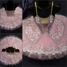 #TT2229 SWANN PANCAKE PERFORMANCE TUTU