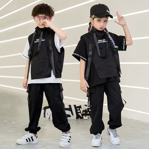 Obsessions #HH7097 Children Hip Hop Dance- Lattice Tops- Casual