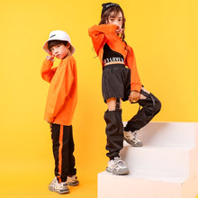 #HH99974 Hip Hop Sweatshirt - Crop- Casual Pants for Girl and Boy