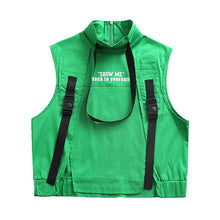 HH901 Hip Hop Sweatshirt -High Neck Vest- Tactical Cargo Pants