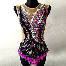 #R334 Rhythmic Gymnastics leotards - Artistic Gym-Ice Skating- Dance Costumes