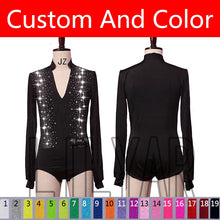 #M031 Mens Latin Ballroom Dance Shirts