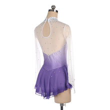 #SK991 Figure Skating Dress -Ice Skating Dress for Girl -Women- Customized Competition Performance Purple Gradient Color