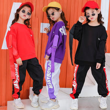 #HH333  Hip Hop Sweatshirt-Jogger Pants for Girls Boys