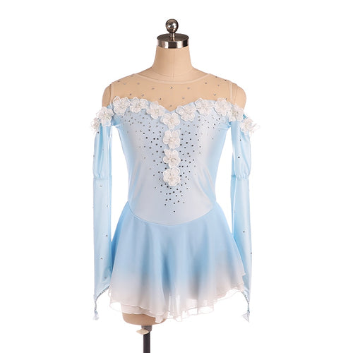#SK223 Pretty Figure Skating- Calisthenics Dress- Customized Size- Competition Ice Skating Dress