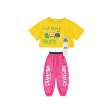 #HH453 Hip Hop Costume- Crop and Pants - Sold Seperately