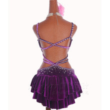 #L669 Beautiful Latin -Pole Dance- Salsa Dance Dress