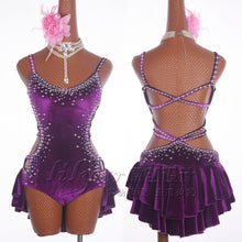 #L669 Beautiful Latin -Pole Dance- Salsa Dance Dress