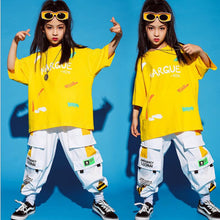 #HH449 Cool Hip Hop Outfits -Tshirt -Cargo Pants - Dance Wear -Costumes For Boys Girls