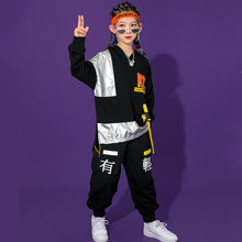 #H471 Unisex Hip Hop Patchwork Hoodies Cargo Pants-Streetwear