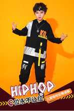 #H471 Unisex Hip Hop Patchwork Hoodies Cargo Pants-Streetwear