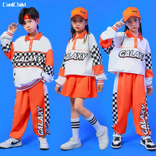 #HH460 Hip Hop Contrast Polo Shirt- Plaid Pants-  Crop Top -Skirt Sets