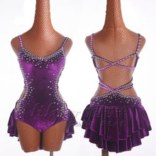 #L669 Beautiful Latin -Pole Dance- Salsa Dance Dress