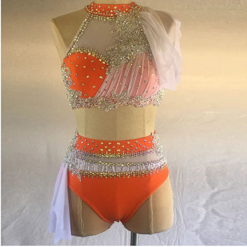 #L137 Luxury Lyrical Dance Costume for Competition