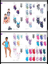 P.W. SLEEVELESS GYMNASTCS LEOTARDS