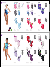 P.W. SLEEVELESS GYMNASTCS LEOTARDS