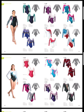 P.W. GYMNASTICS LONG SLEEVED LEOTARDS