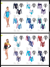 P.W. GYMNASTICS LONG SLEEVED LEOTARDS