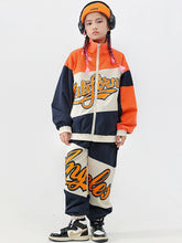 #HH9678 Unisex Hip Hop Street- Dance - Loose Pants-Long Sleeve Jacket-T-Shirt