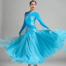 #B555  Womens Competition Waltz  Ballroom Foxtrot Dress