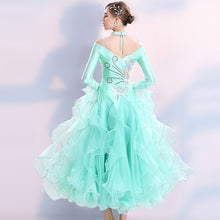 #M4444 Competition Ballroom Dress- Waltz -Foxtrot