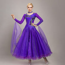 #B2222  Waltz- Foxtrot Competion Ballroom Dress