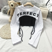 #HH223 High Street Fashion T Shirts- Two Piece Crops Tops