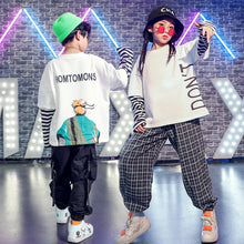 #D114 Hip Hop Jazz Dance- Long Sleeve Top - Pants for Boys & Girls Hiphop-Street Dance