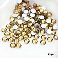 #SS20 Glass Rhinestone 1440pcs per pack- SS20 GLUE ON Flatback M-foiled NON-hotfix Crystal